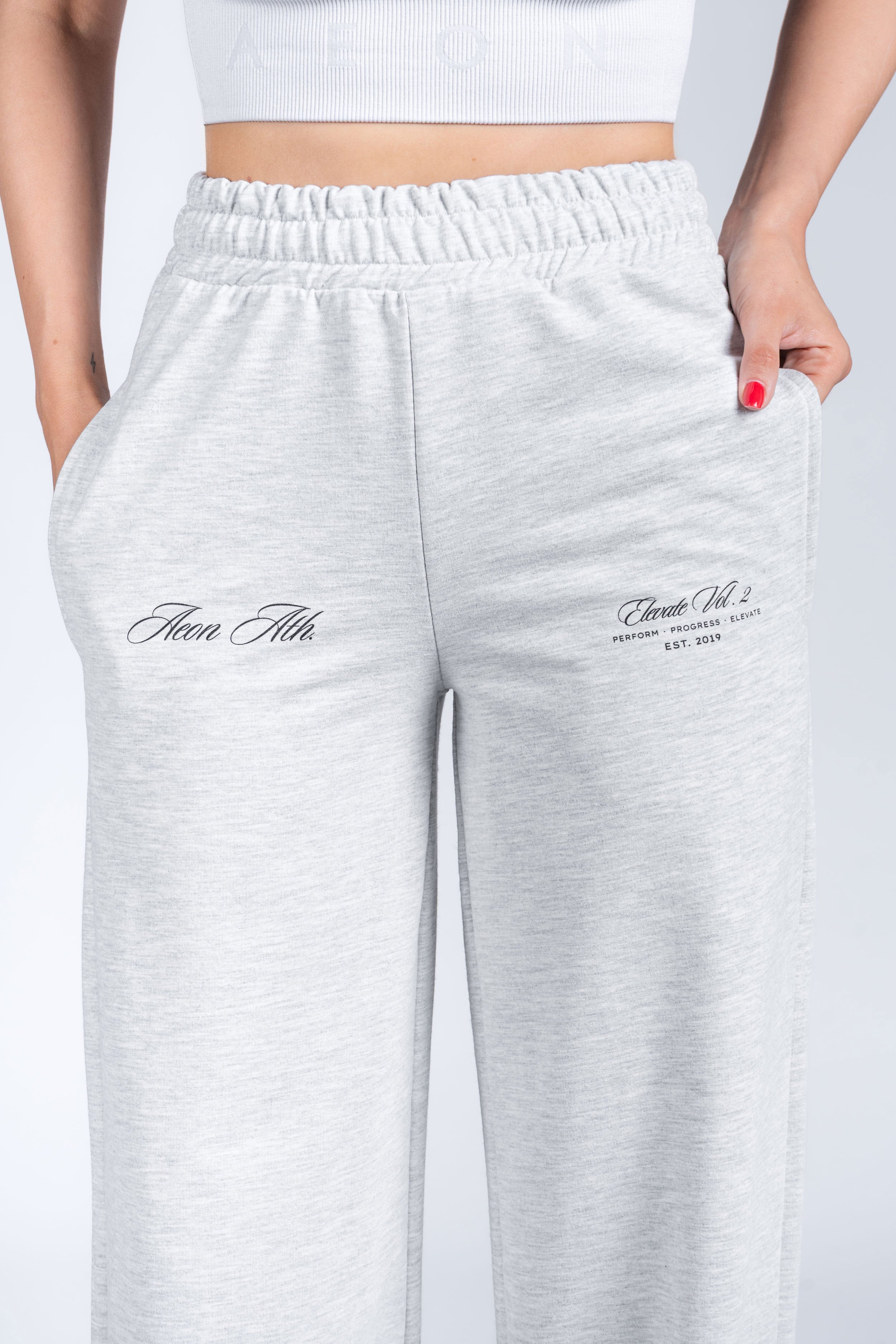 ELEVATE WIDE LEG JOGGERS
