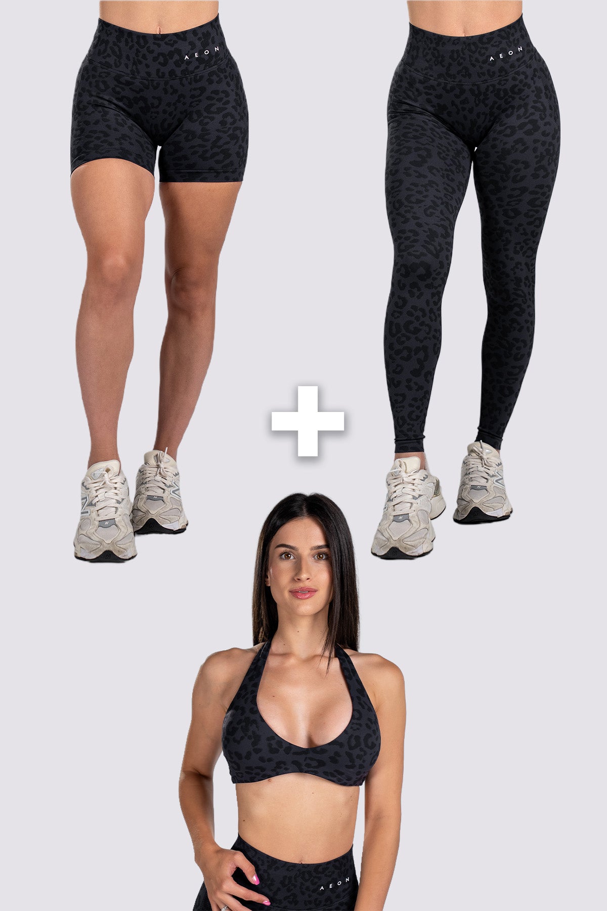 MOTION BUNDLE V2 - MIDNIGHT BLACK LEO (3-PIECES)