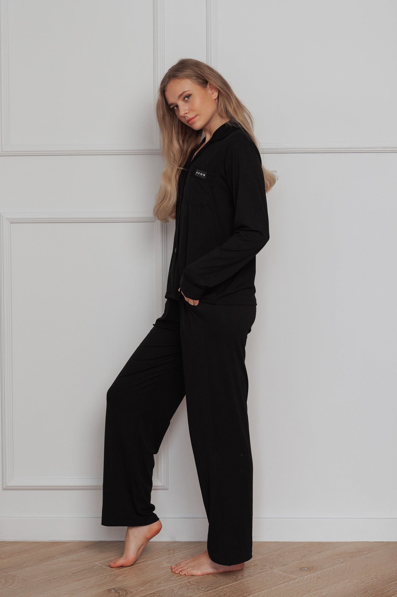 EASE PYJAMA BUNDLE - BLACK (2-PIECE)