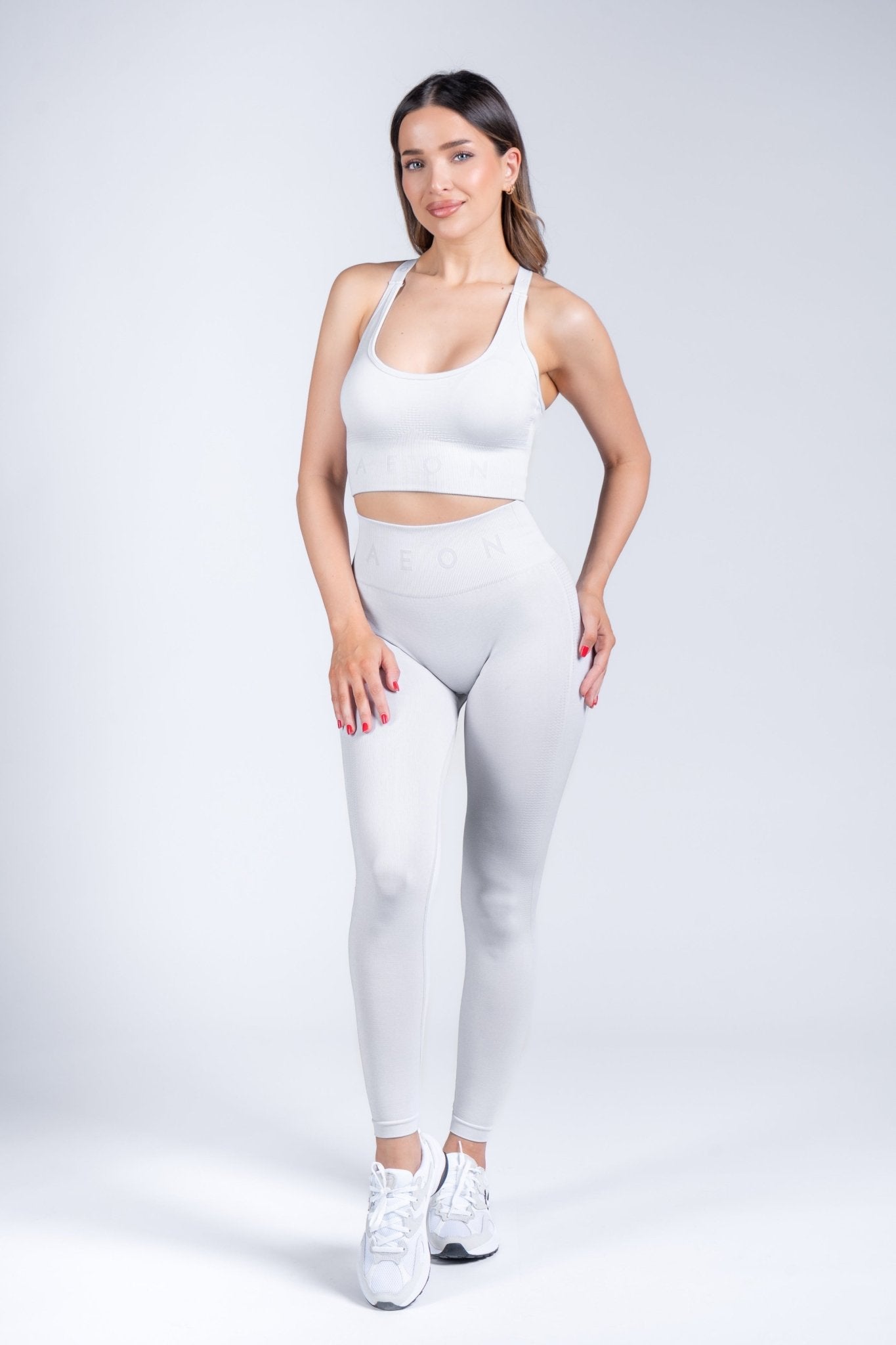 ELEVATE BUNDLE - HEATHER GREY (3 - PIECE) - Aeon Athletics