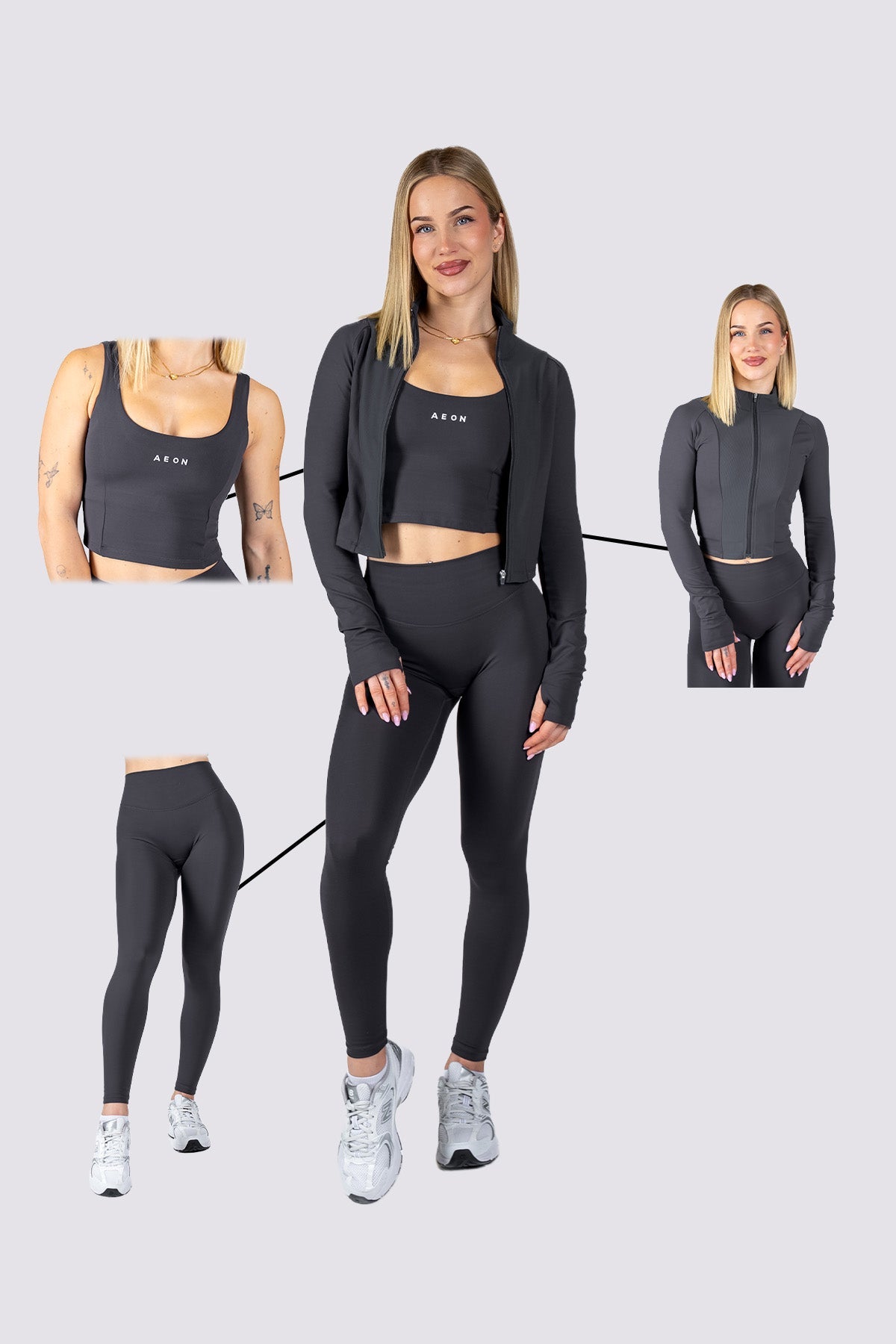 FLEXMOTION BUNDLE - GRAPHITE (3 - PIECE) - Aeon Athletics