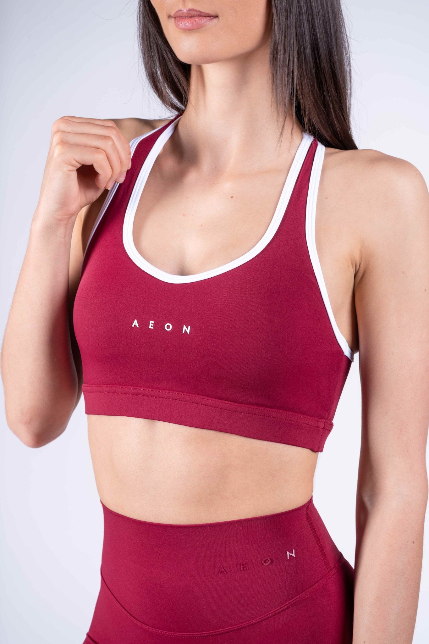 SECOND SKIN CONTRAST BRA - Aeon Athletics