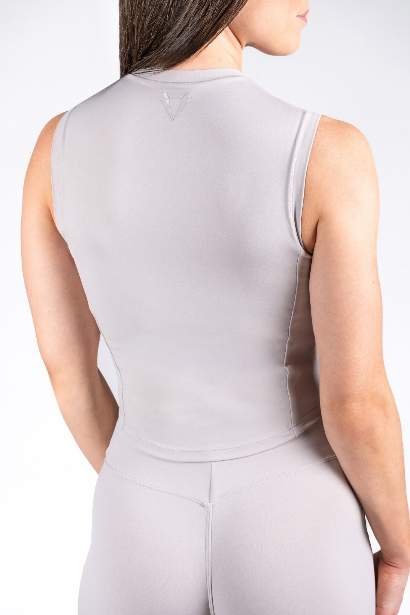 SECOND SKIN HIGH NECK TOP - Aeon Athletics