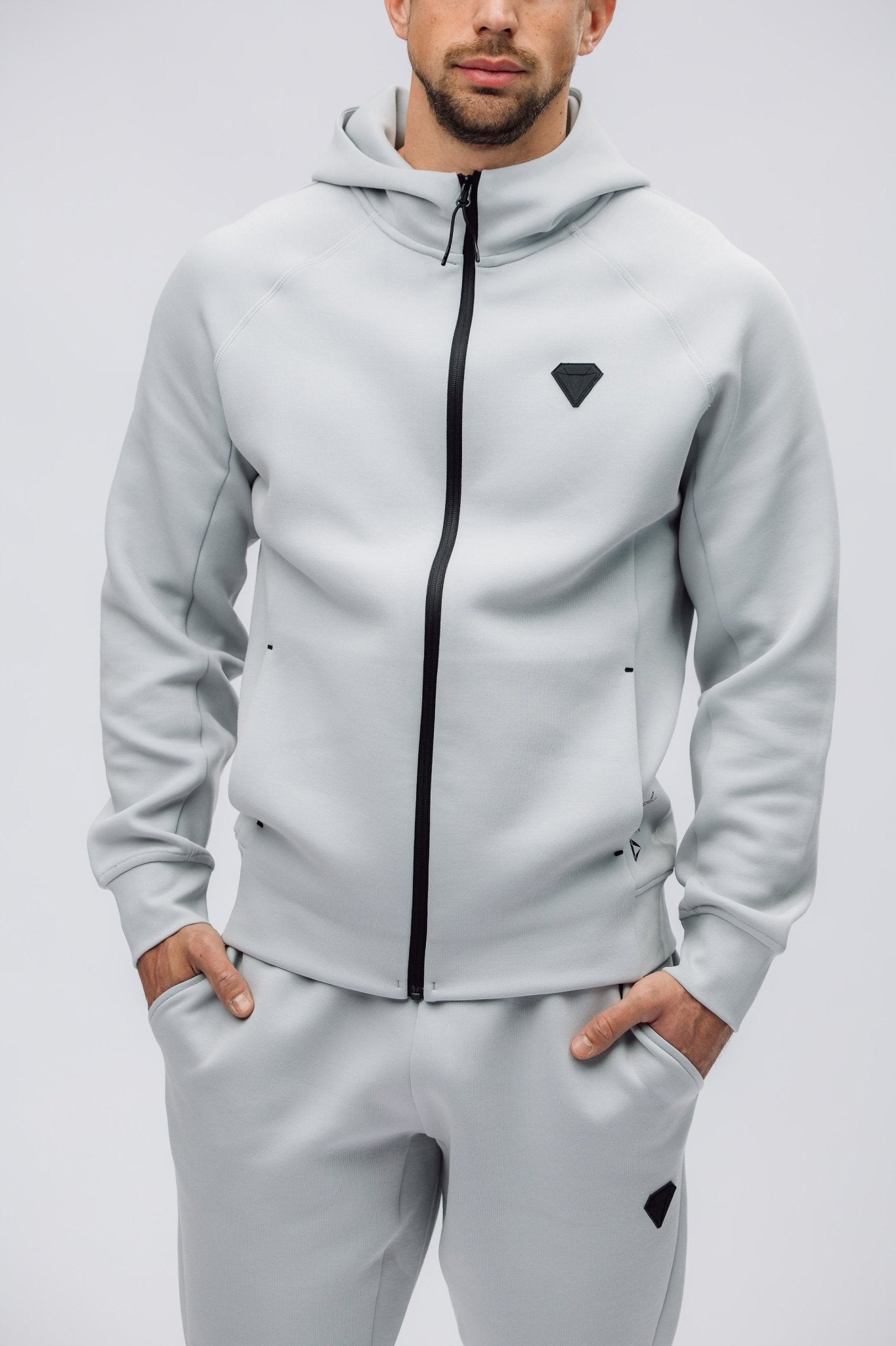 TECHPRO MENS TRACKSUIT BUNDLE - WOLF GREY (2 - PIECE) - Aeon Athletics