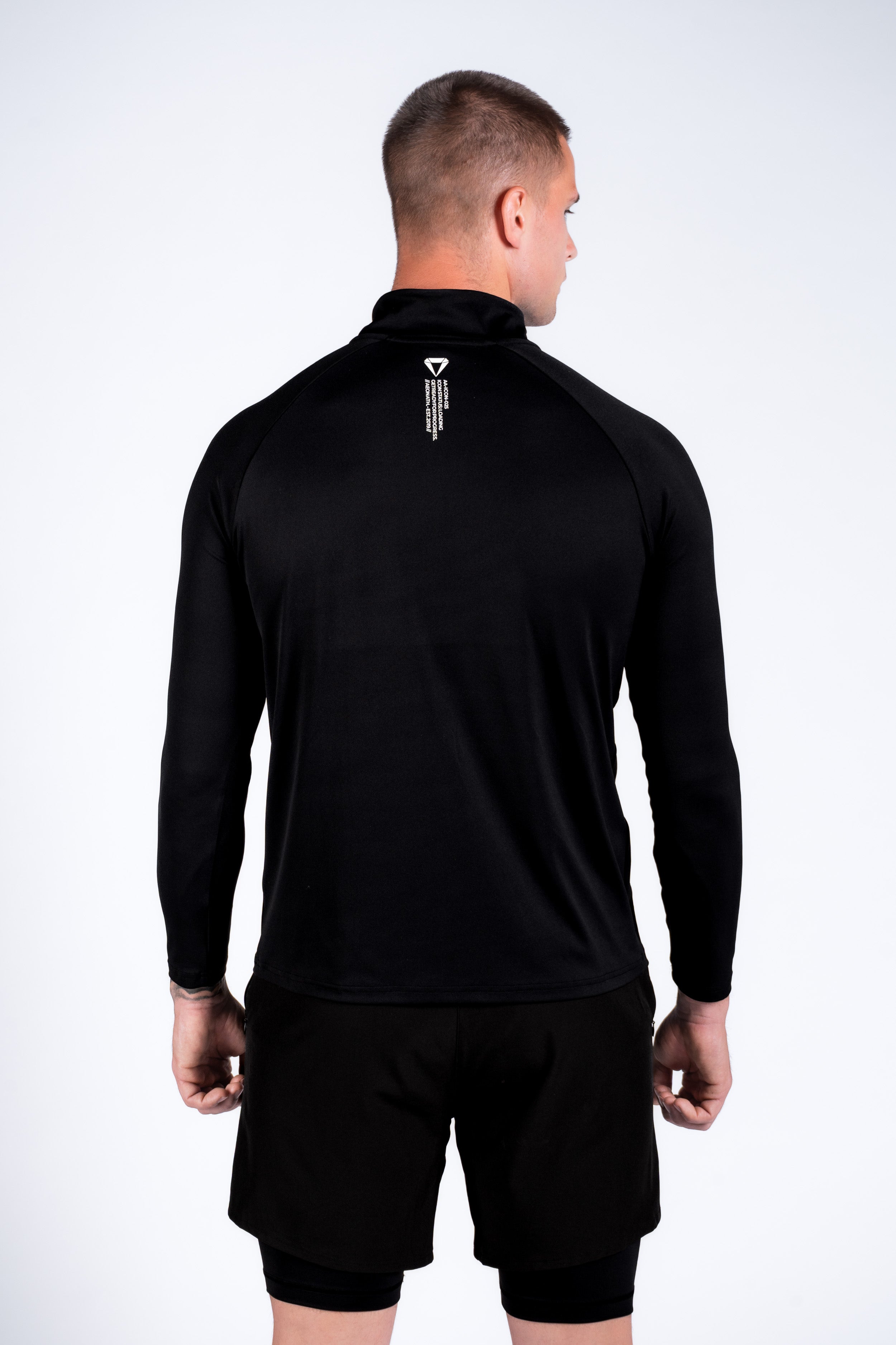 ICON PERFORMANCE HALF ZIP TEE