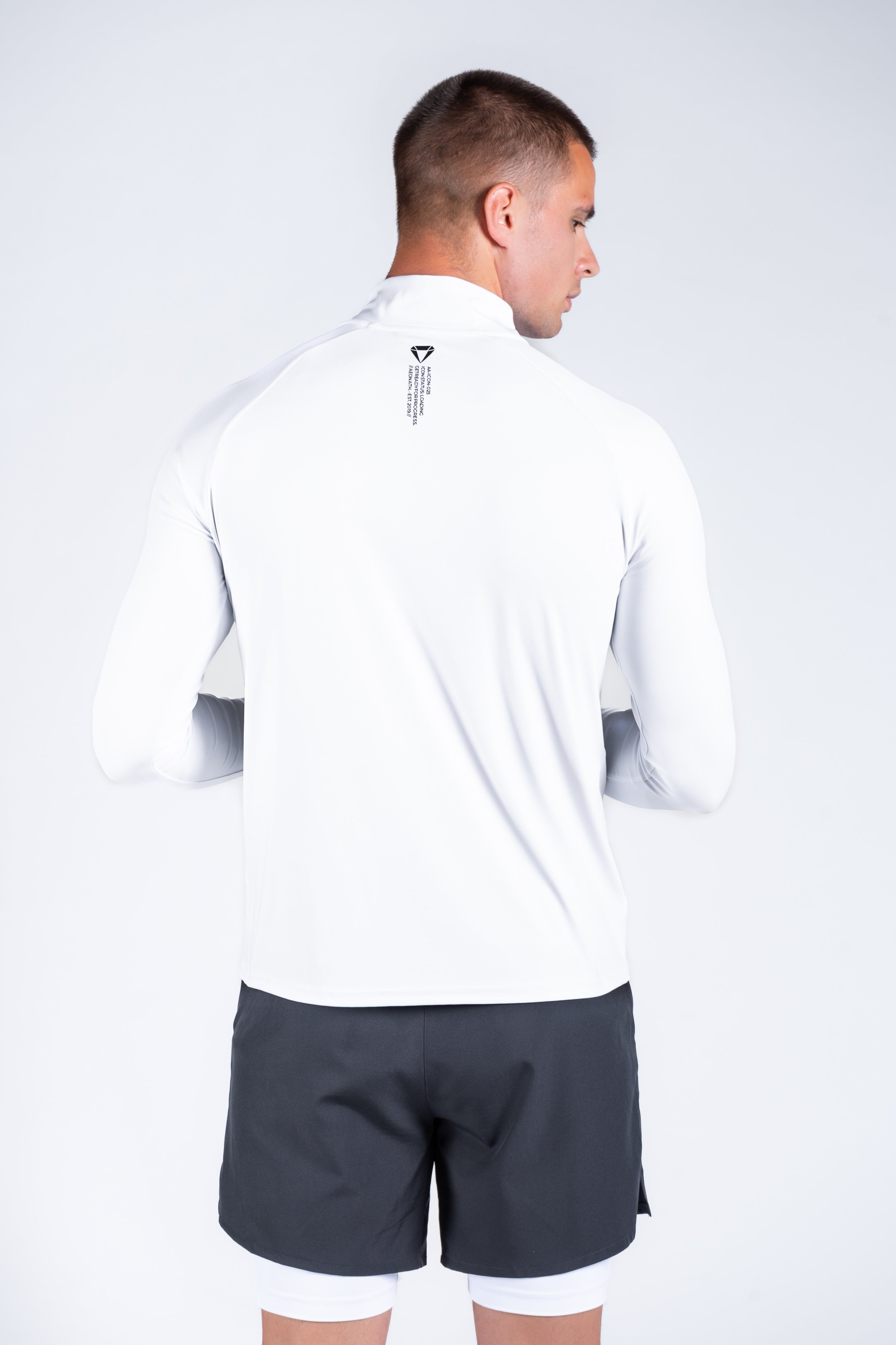 ICON PERFORMANCE HALF ZIP TEE