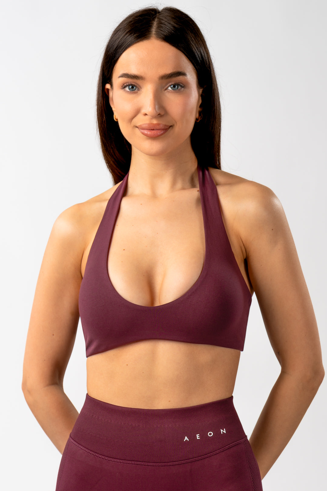 MOTION SEAMLESS HALTER NECK BRA V2