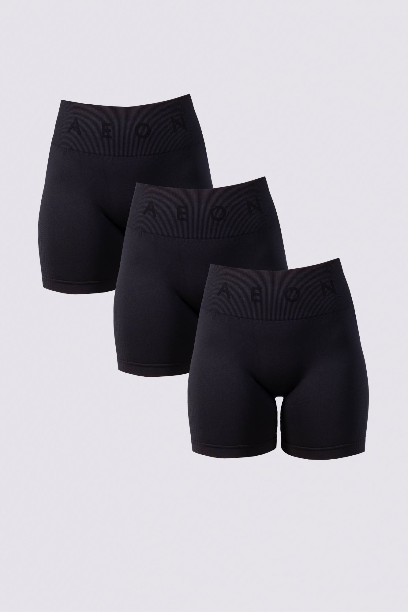 ELEVATE SHORTS BUNDLE - BLACK (3-PIECE)