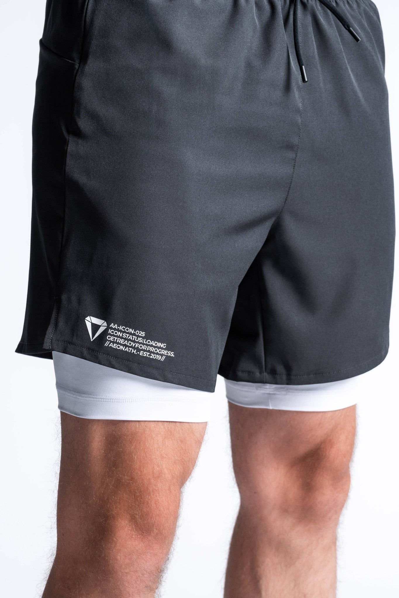 ICON BUNDLE - GRAPHITE/WHITE (2 - PIECE) - Aeon Athletics