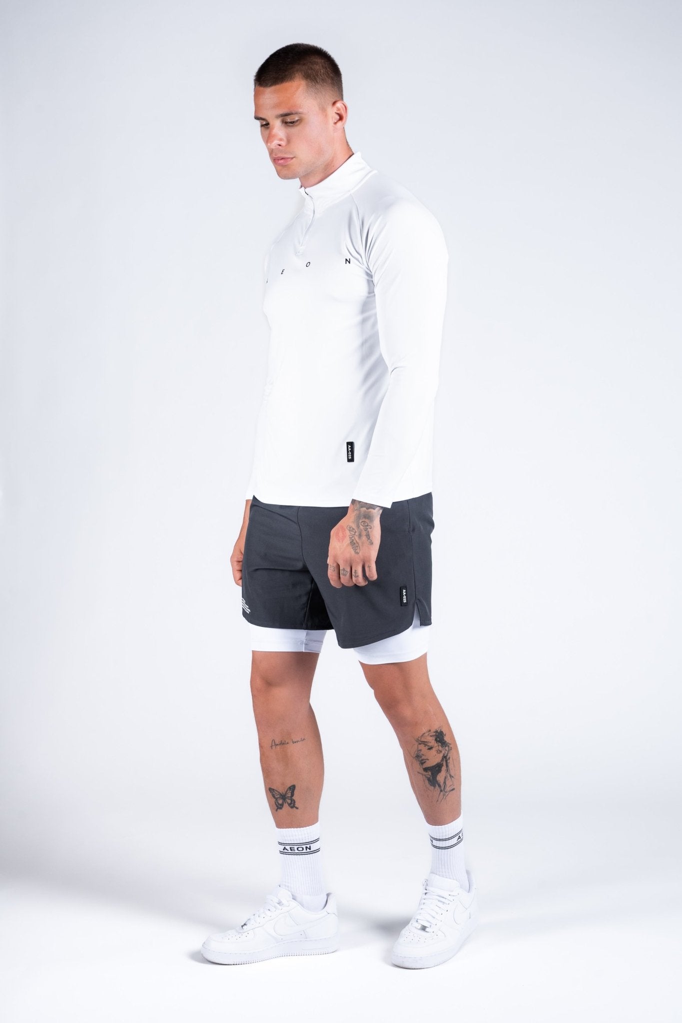 ICON PERFORMANCE HALF ZIP TEE - Aeon Athletics