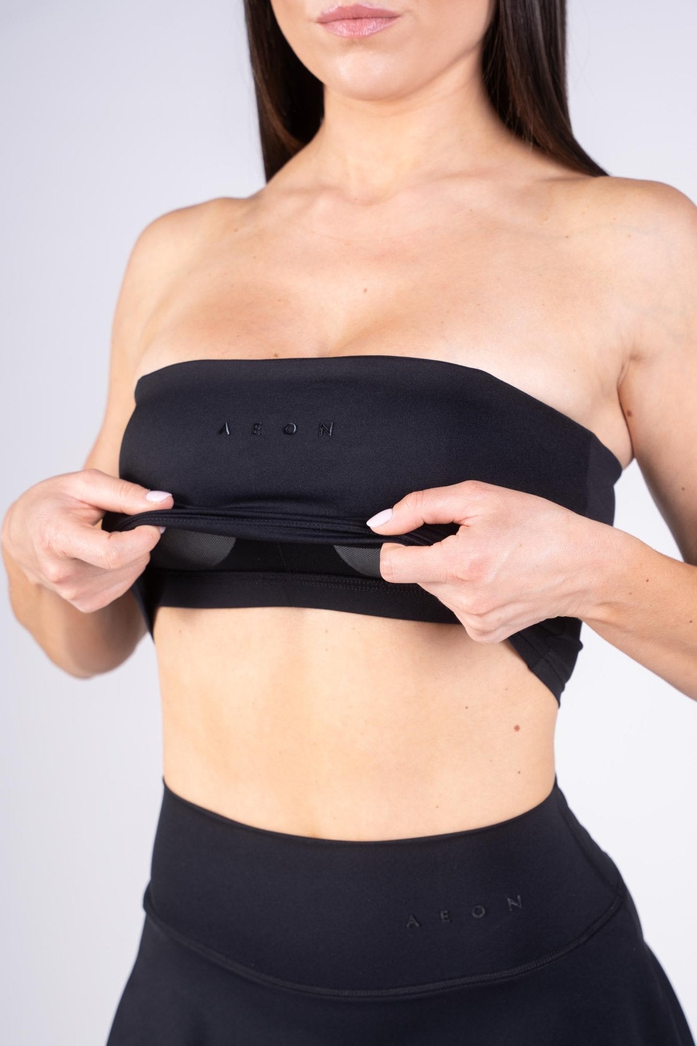 SECOND SKIN BANDEAU BRA - Aeon Athletics