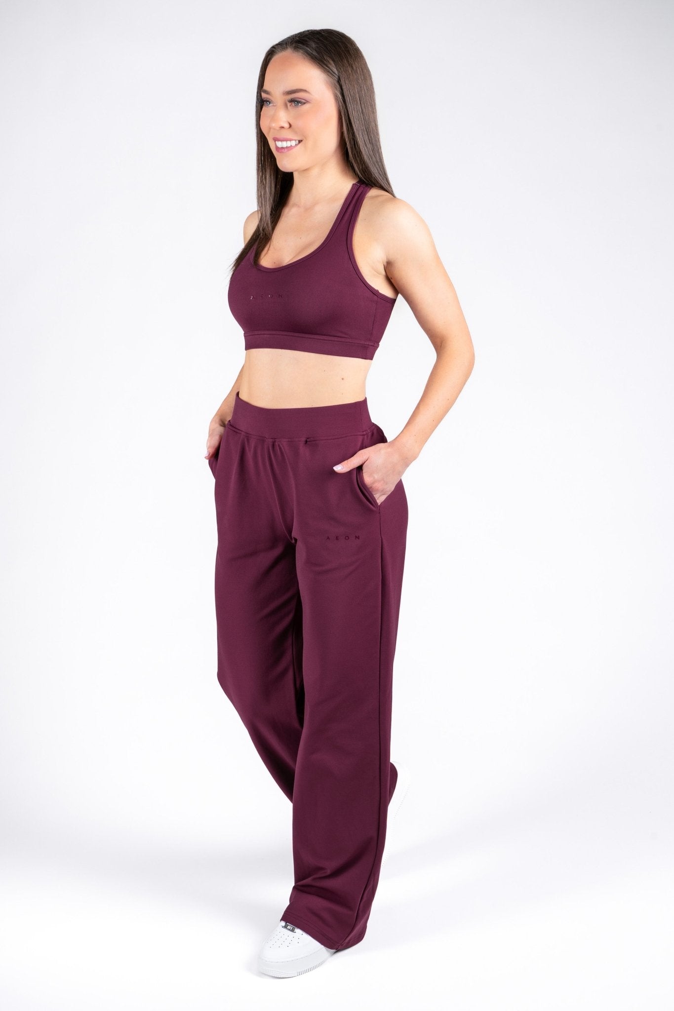 SECOND SKIN WIDE LEG JOGGERS - Aeon Athletics