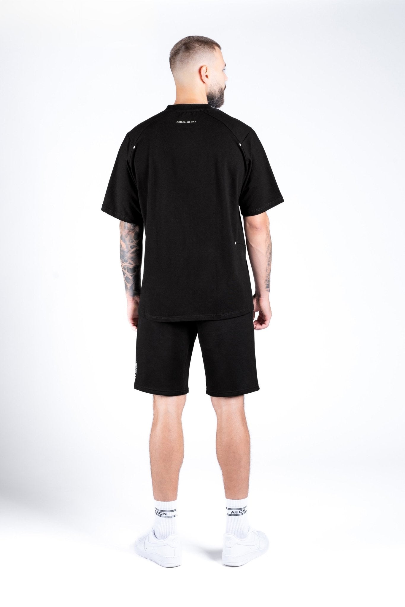 TECHPRO MENS SHORT BUNDLE - BLACK (2 - PIECE) - Aeon Athletics